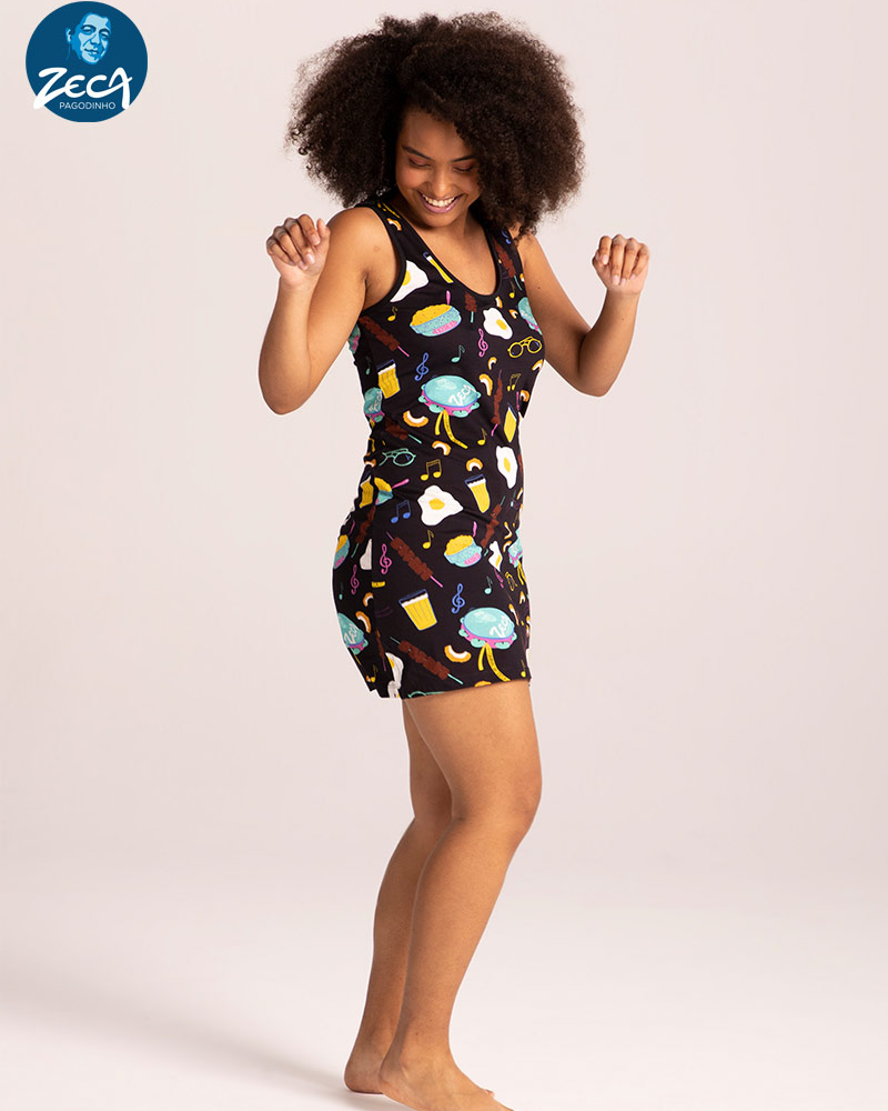 Vestido Regata Churrasquinho Do Zeca Vestido Regata Churrasquinho Do Zeca