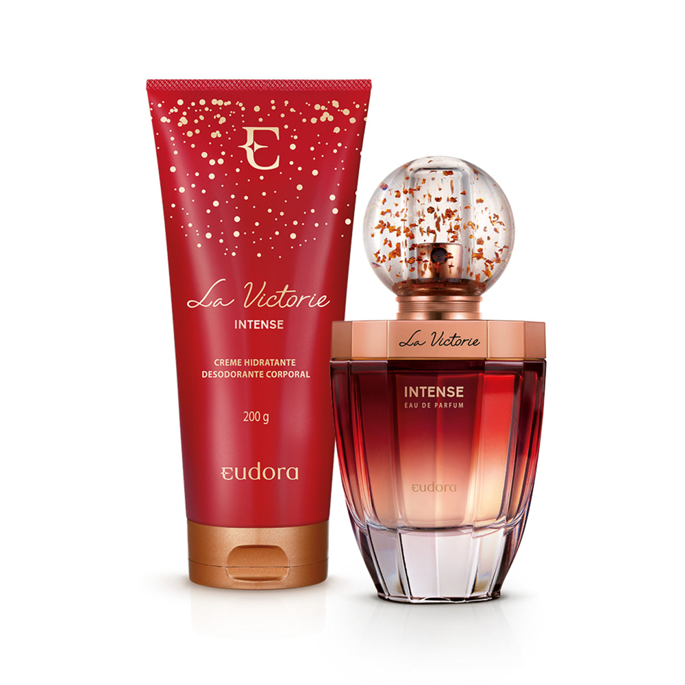 Kit La Victorie Intense Eau de Parfum + Creme Hidratante Kit La Victorie Intense Eau de Parfum + Creme Hidratante