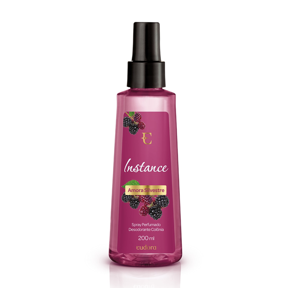Spray Colônia Desodorante Instance Amora Silvestre 200ml Spray Colônia Desodorante Instance Amora Silvestre 200ml