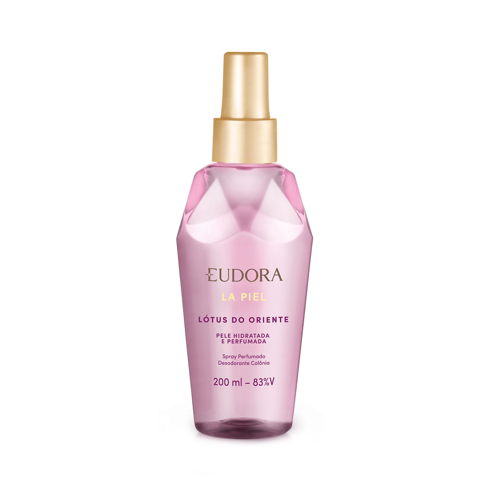 Spray Perfumado Desodorante Colônia La Piel Lótus do Oriente 200ml Spray Perfumado Desodorante Colônia La Piel Lótus do Oriente 200ml
