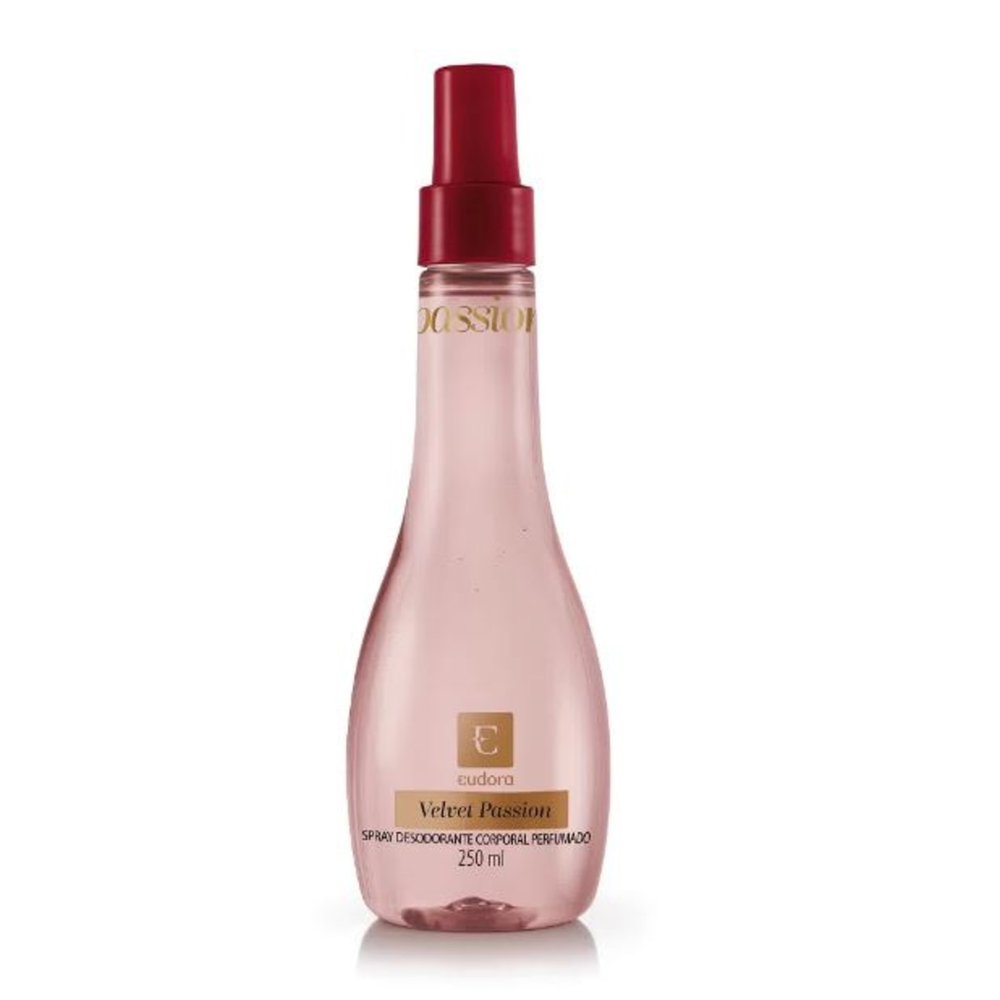 Colônia Desodorante Spray Perfumado Velvet Passion 250ml Colônia Desodorante Spray Perfumado Velvet Passion 250ml