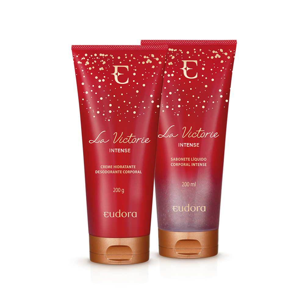 Kit La Victorie Intense Creme Hidratante Desodorante + Sabonete Líquido Kit La Victorie Intense Creme Hidratante Desodorante + Sabonete Líquido