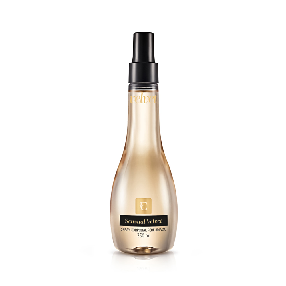 Spray Corporal Perfumado Sensual Velvet 250ml Spray Corporal Perfumado Sensual Velvet 250ml