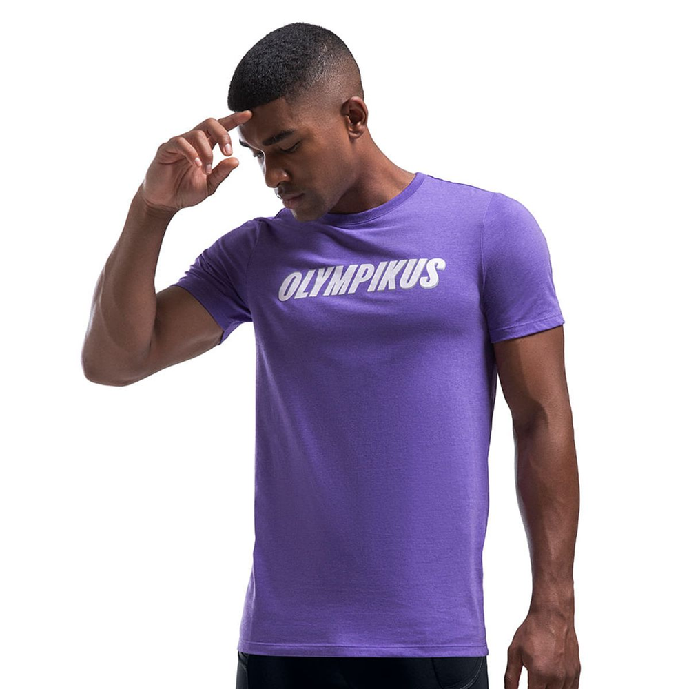 Camiseta Pós Corre Olympikus PP Roxo Camiseta Pós Corre Olympikus PP Roxo