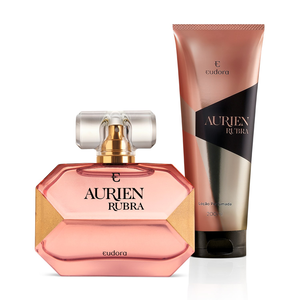 Combo Aurien Rubra: Desodorante Colônia 100ml + Loção Hidratante Desodorante 200ml Combo Aurien Rubra: Desodorante Colônia 100ml + Loção Hidratante Desodorante 200ml