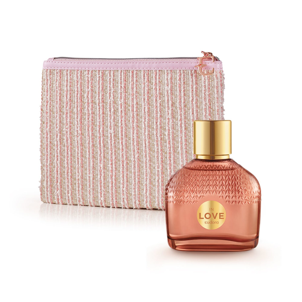 Kit In Love Colônia Desodorante + Nécessaire Kit In Love Colônia Desodorante + Nécessaire