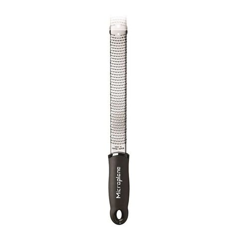 Ralador Zester em Aço Inox Classic Microplane Preto