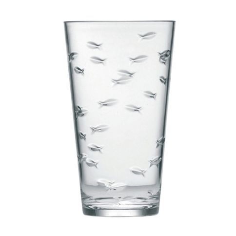 Copo Alto 560ml em Acrílico Peixe 3D Kenya Copo Alto 560ml em Acrílico Peixe 3D Kenya