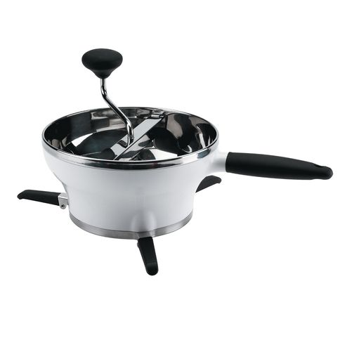 Passador de Vegetais em Aço Inox 2 Litros OXO Branco Passador de Vegetais em Aço Inox 2 Litros OXO Branco
