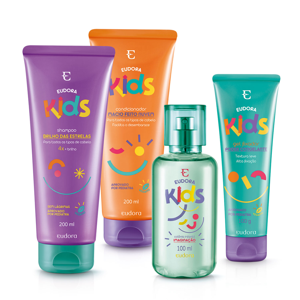 Combo Imaginação Eudora Kids (4 itens) Combo Imaginação Eudora Kids (4 itens)