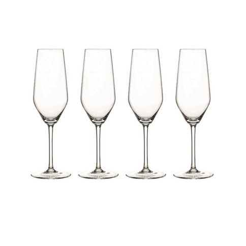 4 Taças de Champagne em Cristal 240ml Style Spiegelau 4 Taças de Champagne em Cristal 240ml Style Spiegelau