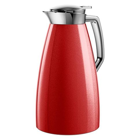 Garrafa Térmica Plaza Quick Press 1 Litro Emsa Vermelha Garrafa Térmica Plaza Quick Press 1 Litro Emsa Vermelha