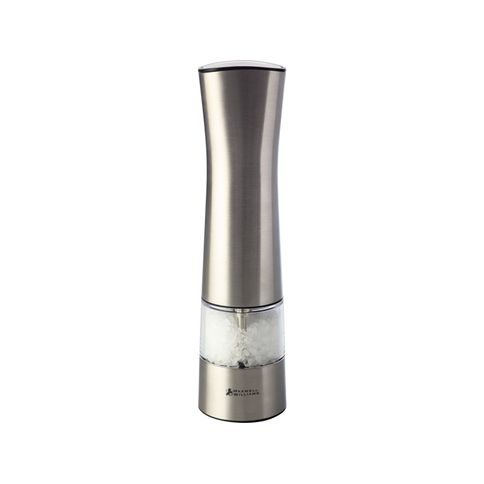 Moedor Elétrico para Sal e Pimenta Cosmopolitan em Inox 21cm Maxwell & Williams Moedor Elétrico para Sal e Pimenta Cosmopolitan em Inox 21cm Maxwell & Williams
