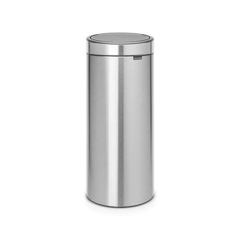 Lixeira Touch Bin em Inox 30 Litros 72cm Brabantia Prata Lixeira Touch Bin em Inox 30 Litros 72cm Brabantia Prata