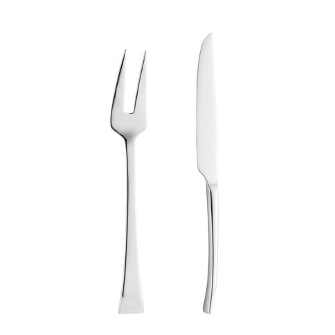 Faca e Garfo para Assado Berna em Inox Wolf Faca e Garfo para Assado Berna em Inox Wolf