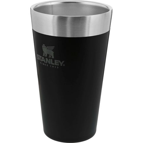 Copo Térmico para Cerveja em Inox 473ml Stanley Preto Copo Térmico para Cerveja em Inox 473ml Stanley Preto