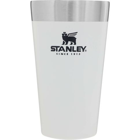 Copo Térmico para Cerveja em Inox 473ml Stanley Branco Copo Térmico para Cerveja em Inox 473ml Stanley Branco