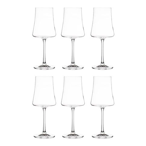6 Taças para Vinho Tinto Xtra em Cristal 460ml Bohemia 6 Taças para Vinho Tinto Xtra em Cristal 460ml Bohemia