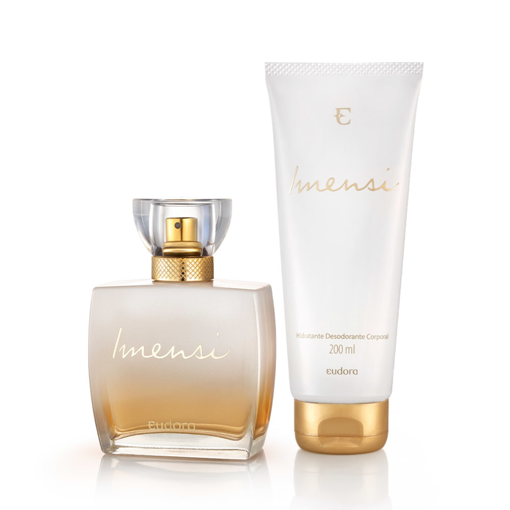 Combo Imensi: Desodorante Colônia 100ml + Loção Hidratante Desodorante Corporal 200ml Combo Imensi: Desodorante Colônia 100ml + Loção Hidratante Desodorante Corporal 200ml