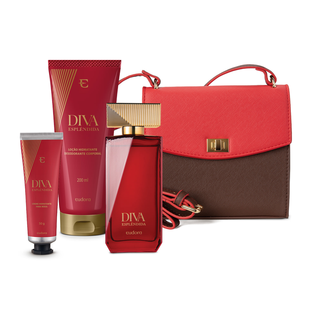 Combo Completo Diva Esplêndida (4 itens) Combo Completo Diva Esplêndida (4 itens)