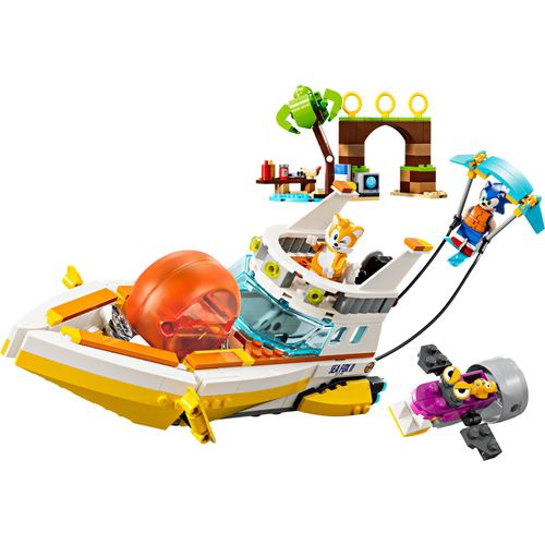 LEGO® Sonic the Hedgehog - Barco de aventura do Tails LEGO® Sonic the Hedgehog - Barco de aventura do Tails