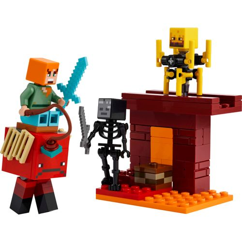 LEGO® Minecraft® - A Batalha da Lava Nether LEGO® Minecraft® - A Batalha da Lava Nether