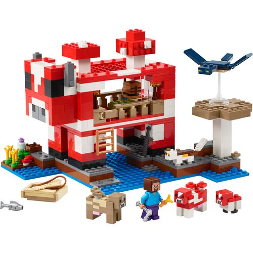 LEGO® Minecraft® - A casa Coguvaca LEGO® Minecraft® - A casa do cogumelo LEGO® Minecraft® - A casa Coguvaca LEGO® Minecraft® - A casa do cogumelo