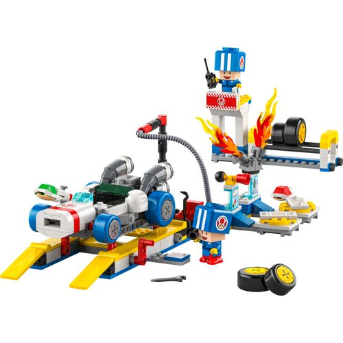 LEGO® Super Mario - Mario Kart Garagem do Toad LEGO® Super Mario - Mario Kart Garagem do Toad
