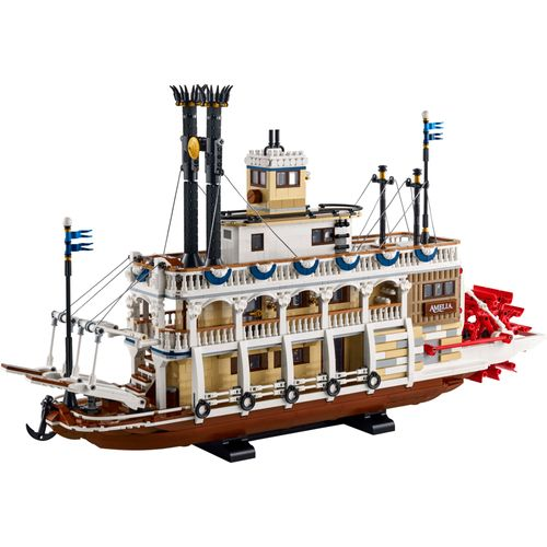 LEGO® Ideas - Barco Fluvial a Vapor LEGO® Ideas - Barco Fluvial a Vapor