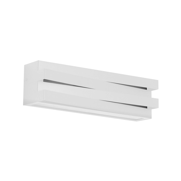 Arandela Aluminio Retangular 45Cm Ip54 Trama - BRANCO Arandela Aluminio Retangular 45Cm Ip54 Trama - BRANCO