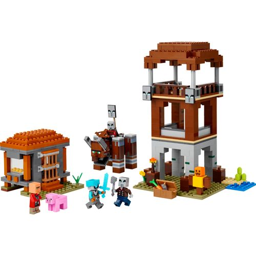 LEGO® Minecraft - O Posto Avançado do Saqueador e o Devastador LEGO® Minecraft - O Posto Avançado do Saqueador e o Devastador