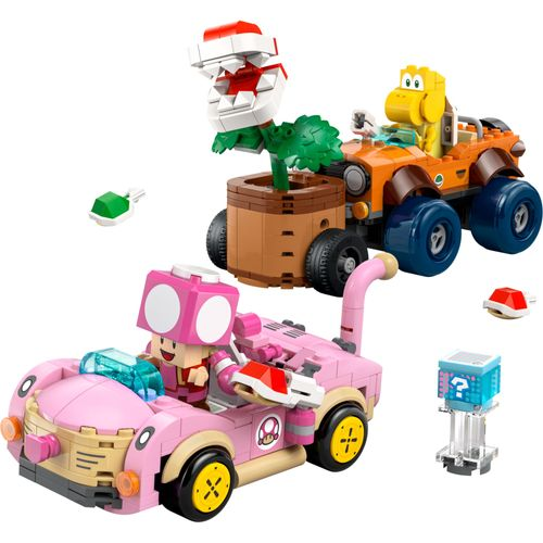 LEGO® Super Mario - Mario Kart Busca de Power-Ups da Planta Piranha LEGO® Super Mario - Mario Kart Busca de Power-Ups da Planta Piranha