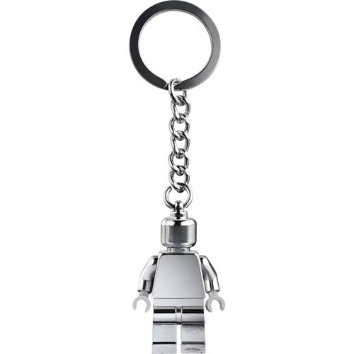 LEGO® Chaveiro de Minifigura Prateada LEGO® Chaveiro de Minifigura Prateada