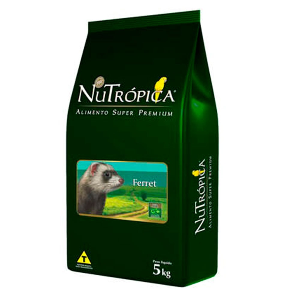 Ração Nutrópica Para Ferret Natural - 5Kg Ração Nutrópica Para Ferret Natural - 5Kg