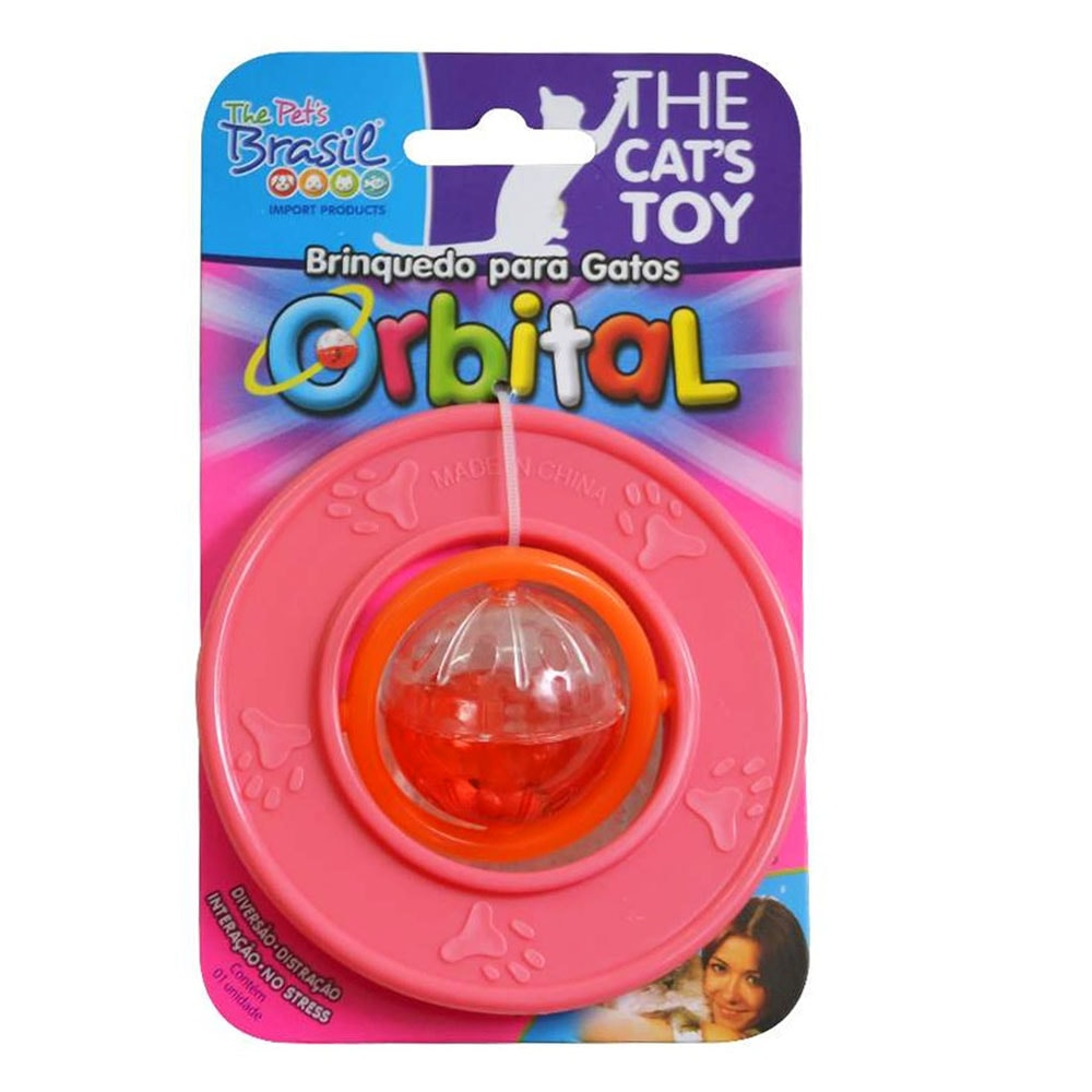 Brinquedo Para Gatos Bolinha Orbital - The Pets Brasil Brinquedo Para Gatos Bolinha Orbital - The Pets Brasil