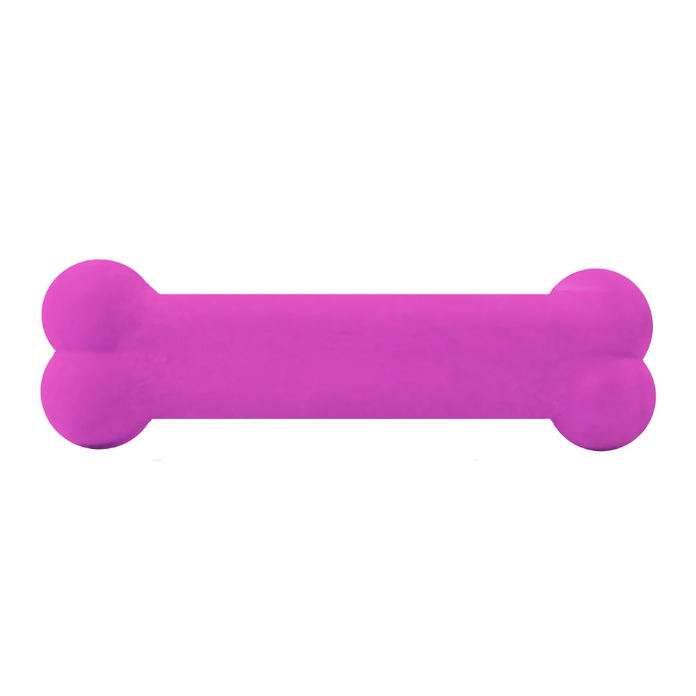 Brinquedo Osso Cães Furacão Pet Plaque Ataque Borracha Liso - Tam. M Brinquedo Osso Cães Furacão Pet Plaque Ataque Borracha Liso - Tam. M