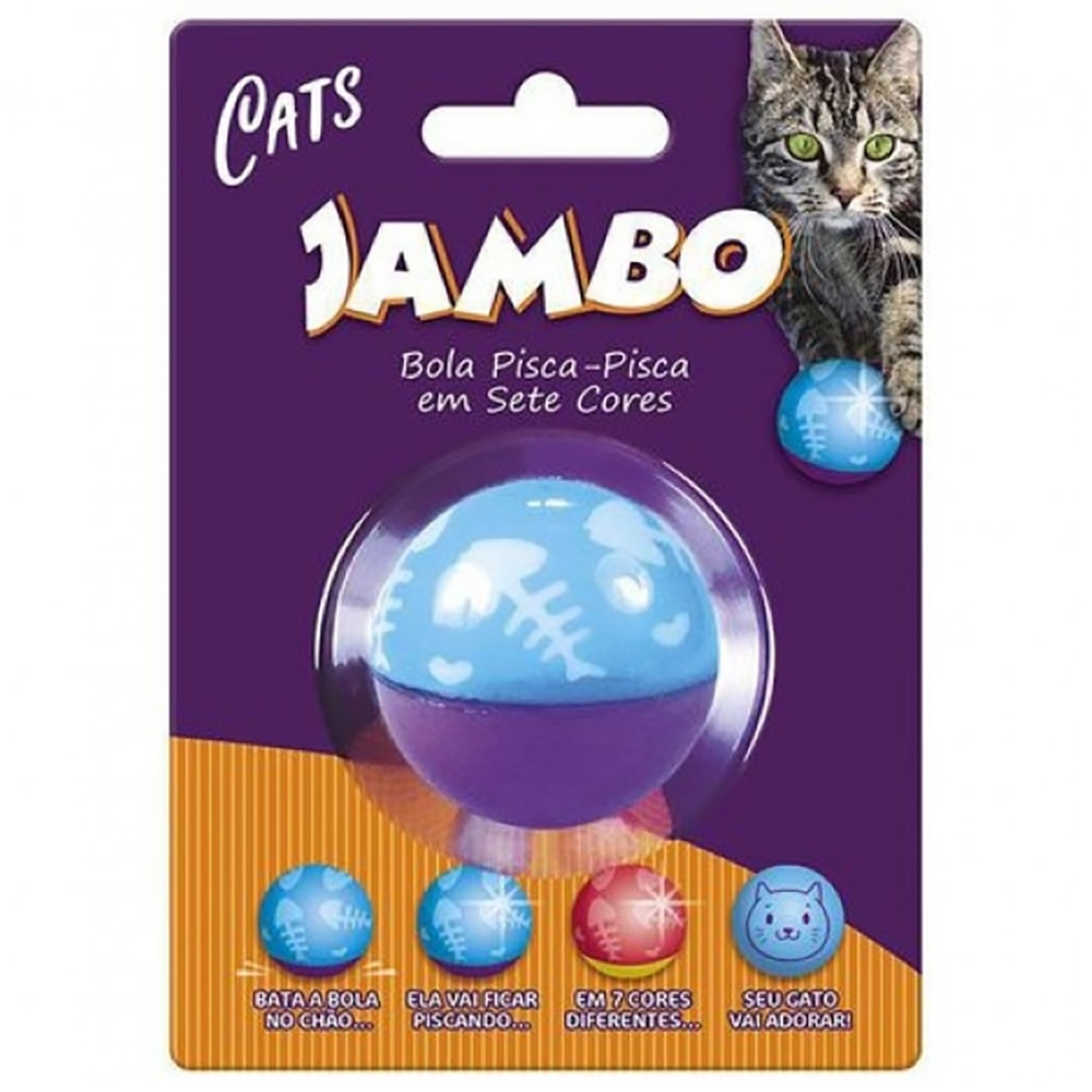 Brinquedo Gatos Jambo Bola Flashing Cat Wobbler Brinquedo Gatos Jambo Bola Flashing Cat Wobbler