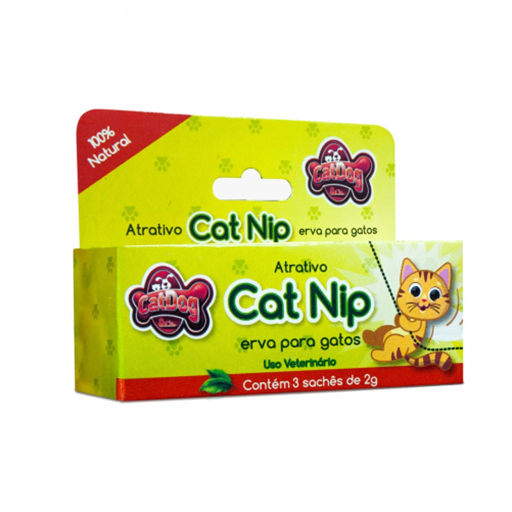 Catnip Erva Para Gatos CatDog - 6g Catnip Erva Para Gatos CatDog - 6g