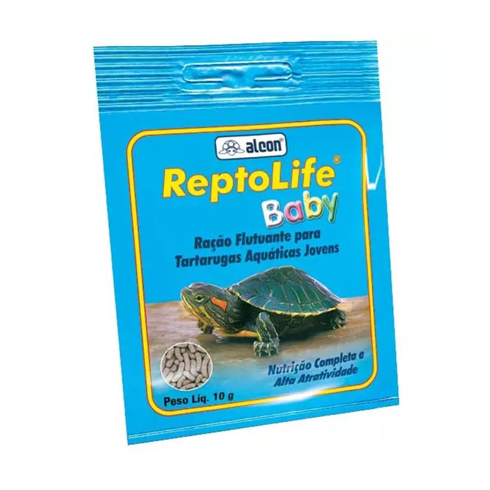 Ração Para Répteis Alcon Reptolife Baby - 10g Ração Para Répteis Alcon Reptolife Baby - 10g