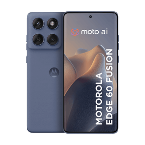 Smartphone Motorola Edge 60 Fusion 5G 256GB 24GB (8GB RAM + 16GB Ram Boost) moto AI 50MP Sony Camera ultrarresistencia militar IP68 e IP69 NFC - Cinza