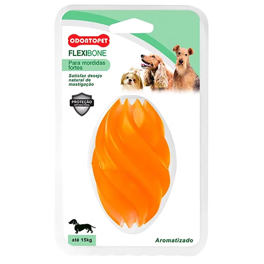 Brinquedo Mordedor Bola Americana Cães Odontopet Brinquedo Mordedor Bola Americana Cães Odontopet