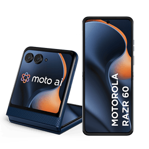 Smartphone Motorola Razr 60 5G 256GB 24GB (12GB RAM+12GB Ram Boost) Tela dobrável 6,9" pOLED e externa 3,6 Moto AI camera IP48 - Azul Marinho