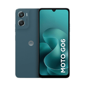 Smartphone Motorola Moto g06 128GB 12GB (4GB RAM + 8GB Ram Boost) e Camera 50MP com AI Bateria de 5200 mAh Tela 6.9" - Azul Marinho