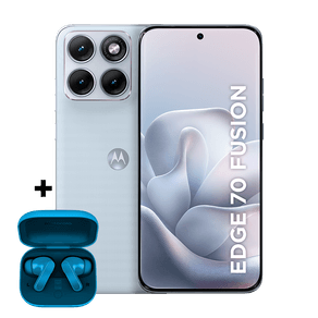 Kit smartphone motorola edge 70 fusion e fone moto buds bass 256GB 24GB (8GB RAM + 16GB RAM Boost), camera 50MP Sony Lytia 710, Tela 1.5K extreme Amoled 144hz - Branco Kit smartphone motorola edge 70 fusion e fone moto buds bass 256GB 24GB (8GB RAM + 16GB RAM Boost), camera 50MP Sony Lytia 710, Tela 1.5K extreme Amoled 144hz - Branco