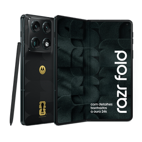 Smartphone Motorola Razr Fold 5G - FIFA World Cup Collection 1TB 32GB (16GB RAM+16GB Ram Boost), Tela interna 8.1" e externa 6.6, extreme AMOLED, IP49 - Grafite
