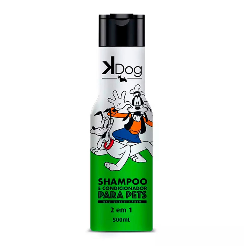 Shampoo e Condicionador K-Dog Hidratante 2x1 - 500mL Shampoo e Condicionador K-Dog Hidratante 2x1 - 500mL