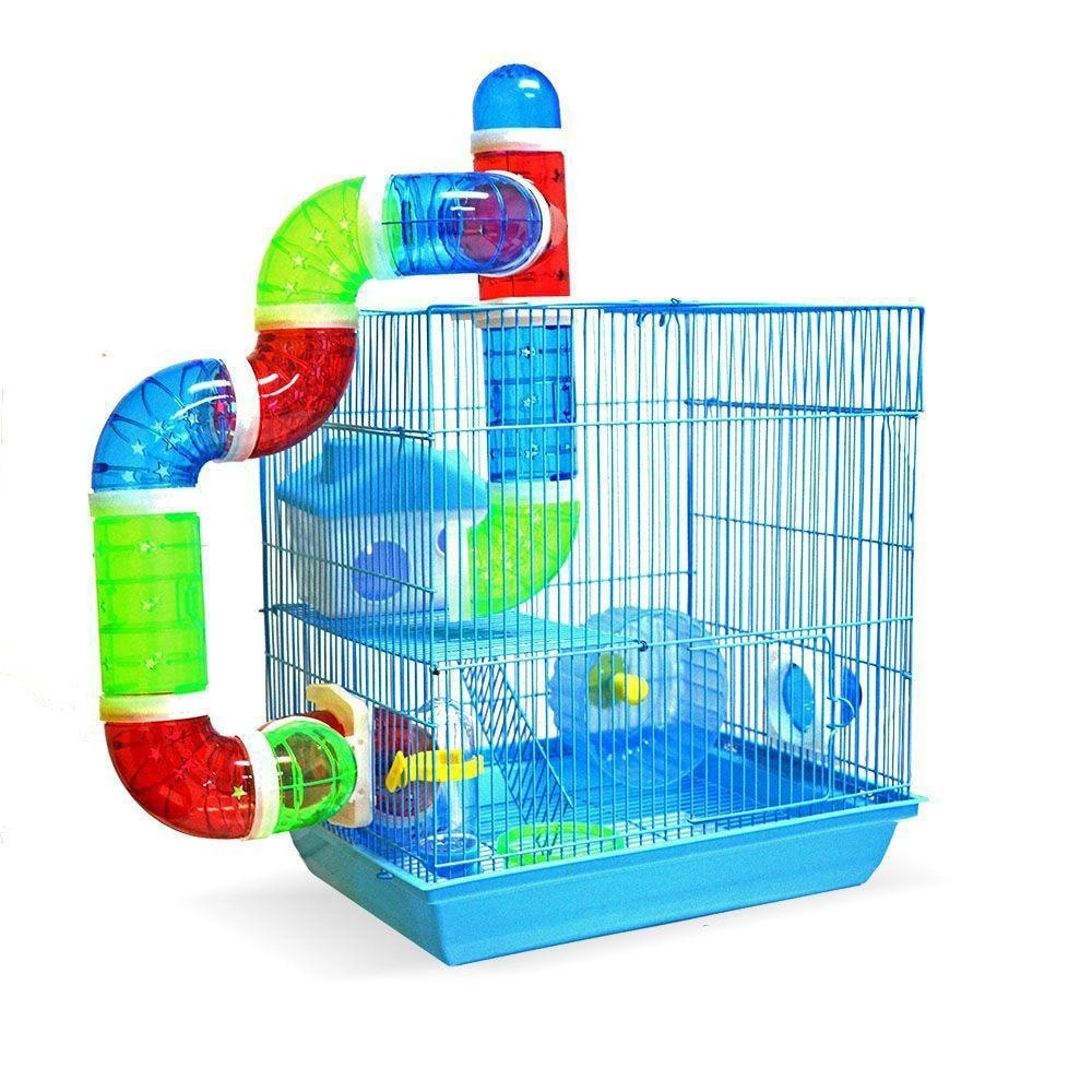 Gaiola Hamster American Pets 2 Andares Labirinto Gaiola Hamster American Pets 2 Andares Labirinto
