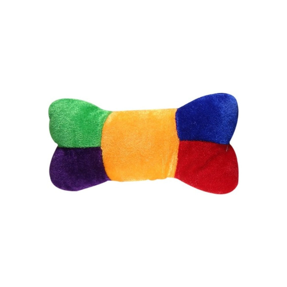 Brinquedo Para Cães Pelúcia Plush Osso Colors The Pets Brasil Brinquedo Para Cães Pelúcia Plush Osso Colors The Pets Brasil
