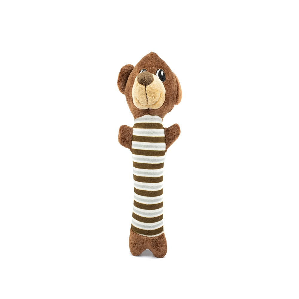 Brinquedo de Pelúcia Ursinho Long para Cães The Pets Brasil Brinquedo de Pelúcia Ursinho Long para Cães The Pets Brasil