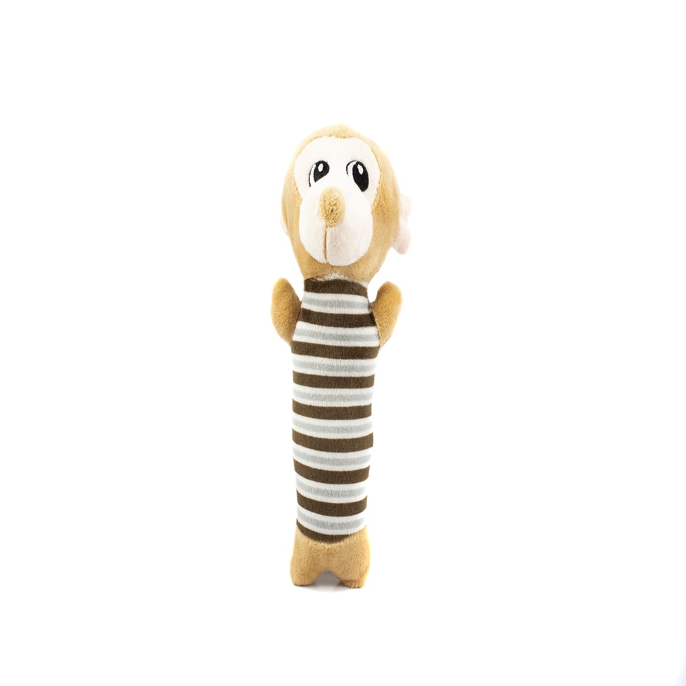 Brinquedo de Pelúcia Macaquinho Long para Cães The Pets Brasil Brinquedo de Pelúcia Macaquinho Long para Cães The Pets Brasil
